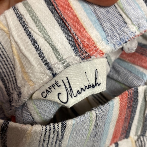 Crop linen pocket pants - Picture 3 of 3